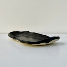 Load image into Gallery viewer, black satin trinket dish
