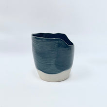 Load image into Gallery viewer, organic midnight blue vessel
