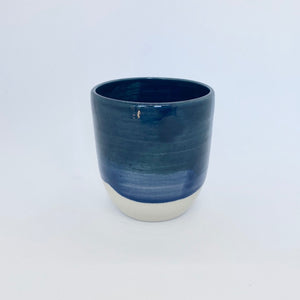 handleless mug - midnight blue