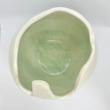 Load image into Gallery viewer, pistachio and white vessel - large
