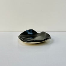 Load image into Gallery viewer, black satin trinket dish
